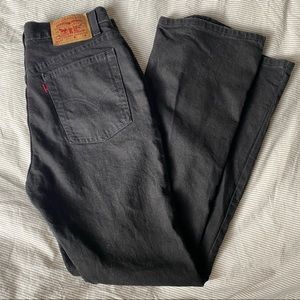 Vintage black Levi’s 517 slim fit boot cut jeans high rise from 2000